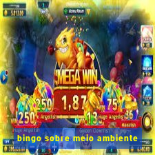 bingo sobre meio ambiente