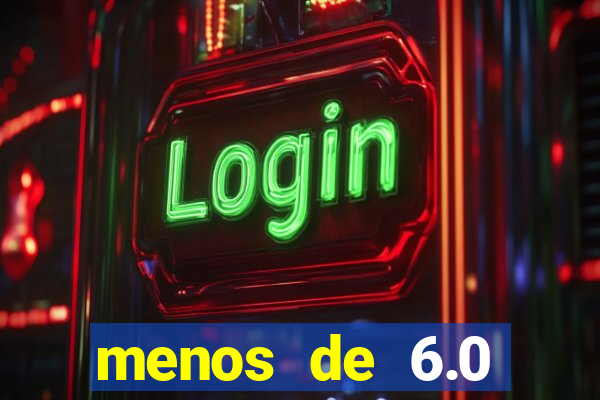 menos de 6.0 escanteios o que significa