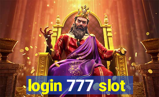 login 777 slot