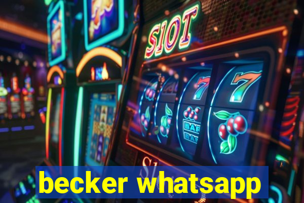 becker whatsapp