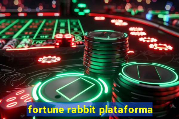 fortune rabbit plataforma