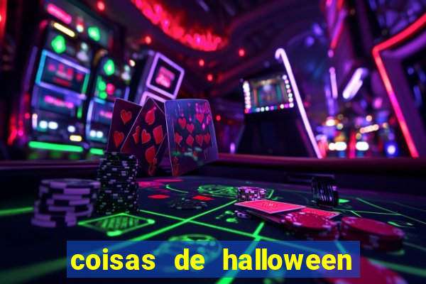 coisas de halloween com f