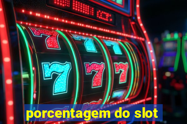 porcentagem do slot