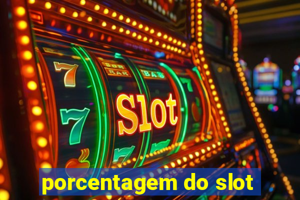 porcentagem do slot