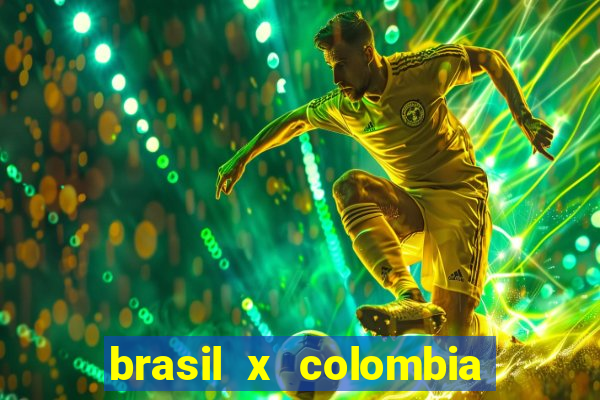 brasil x colombia pré olimpico