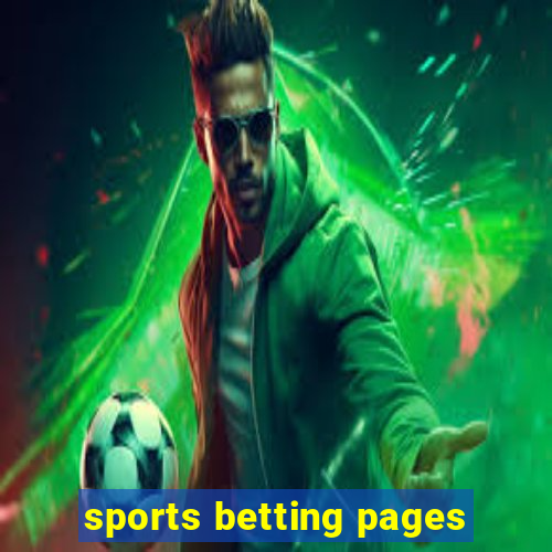 sports betting pages