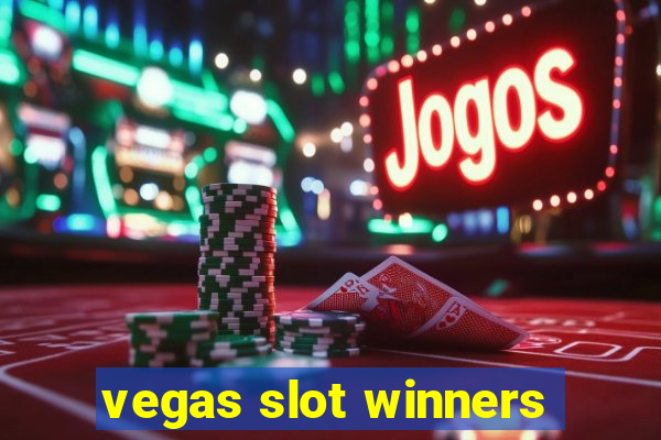 vegas slot winners