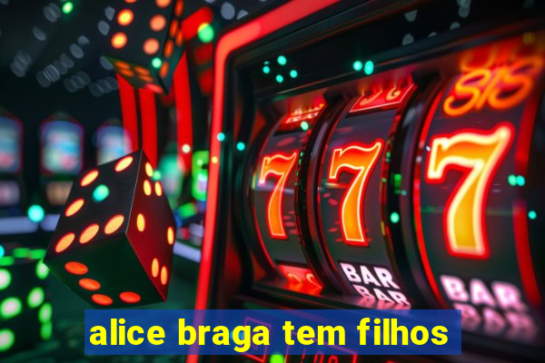 alice braga tem filhos