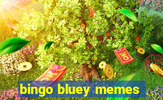 bingo bluey memes