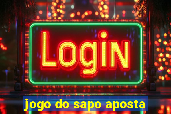 jogo do sapo aposta