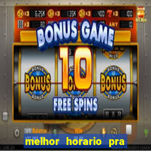 melhor horario pra jogar fortune rabbit