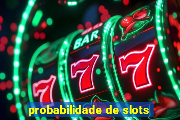 probabilidade de slots