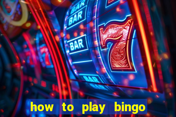 how to play bingo with playing cards