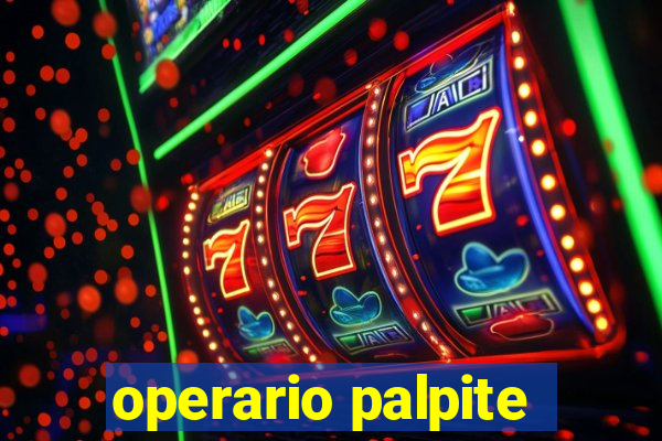 operario palpite