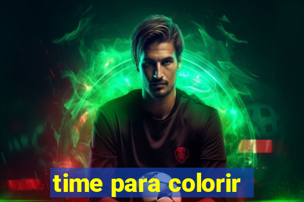 time para colorir