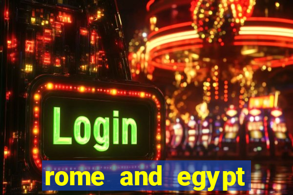 rome and egypt slot machine