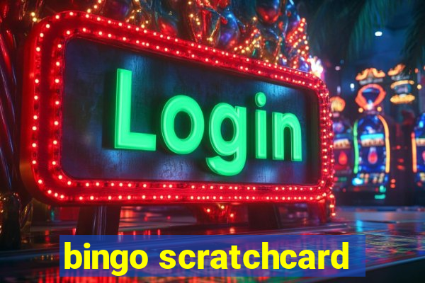 bingo scratchcard