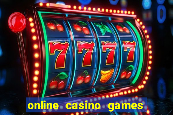 online casino games for real cash