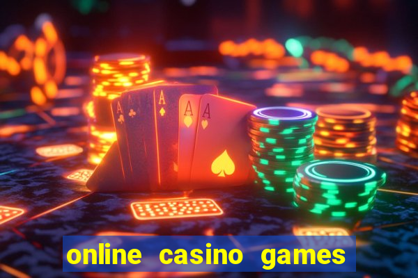 online casino games for real cash