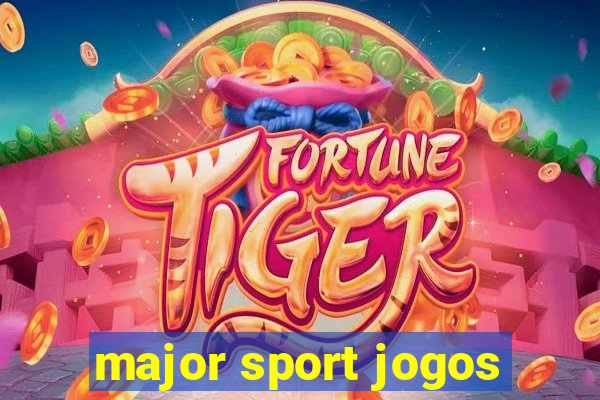 major sport jogos