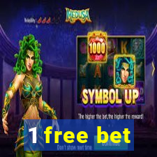 1 free bet