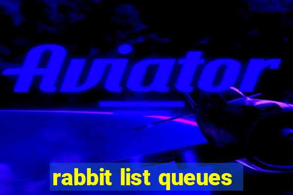 rabbit list queues