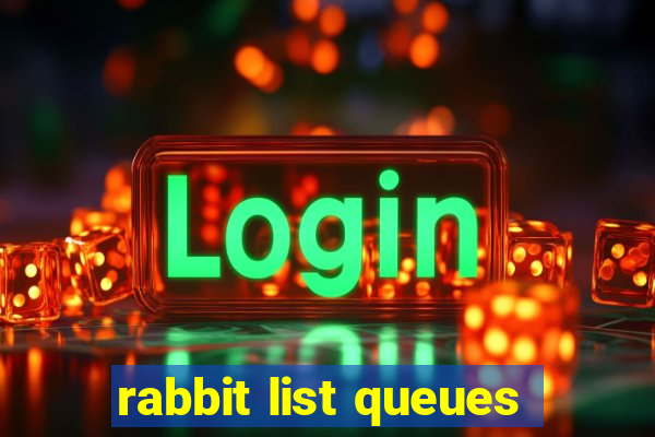 rabbit list queues