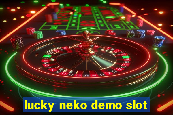 lucky neko demo slot