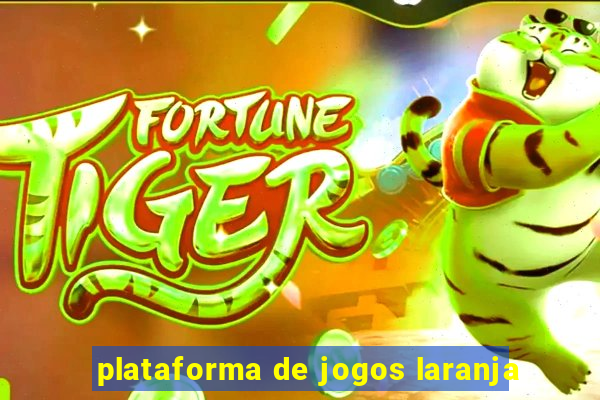 plataforma de jogos laranja