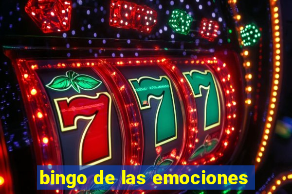 bingo de las emociones