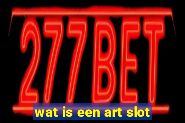 wat is een art slot