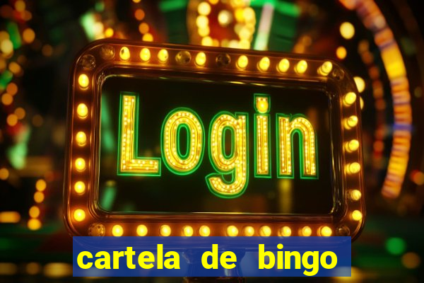 cartela de bingo para imprimir gratis