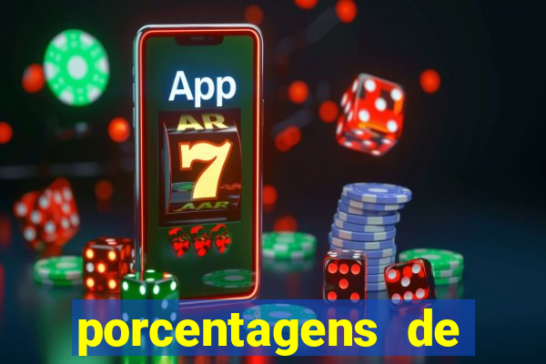 porcentagens de jogos pagantes