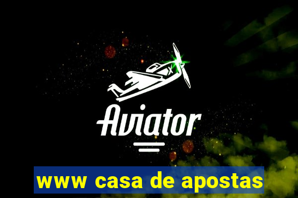 www casa de apostas