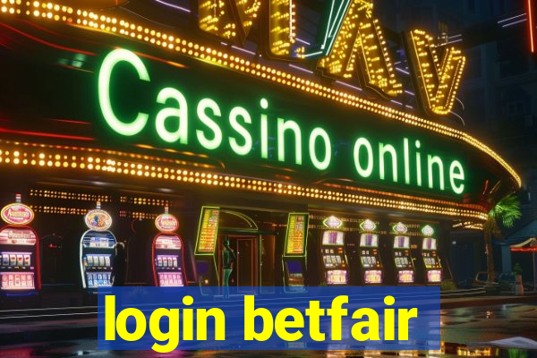 login betfair