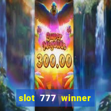 slot 777 winner como sacar