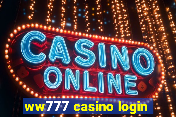 ww777 casino login