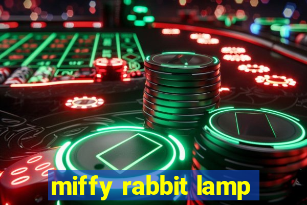 miffy rabbit lamp