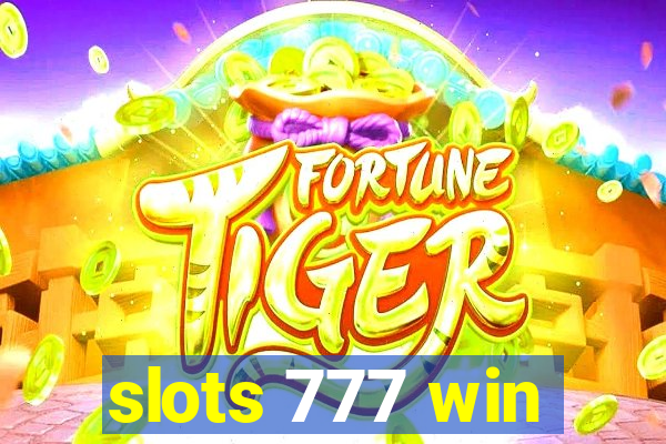 slots 777 win