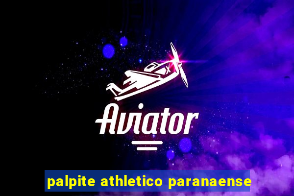 palpite athletico paranaense