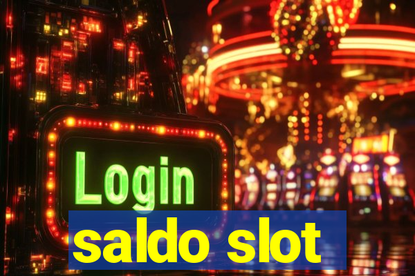 saldo slot