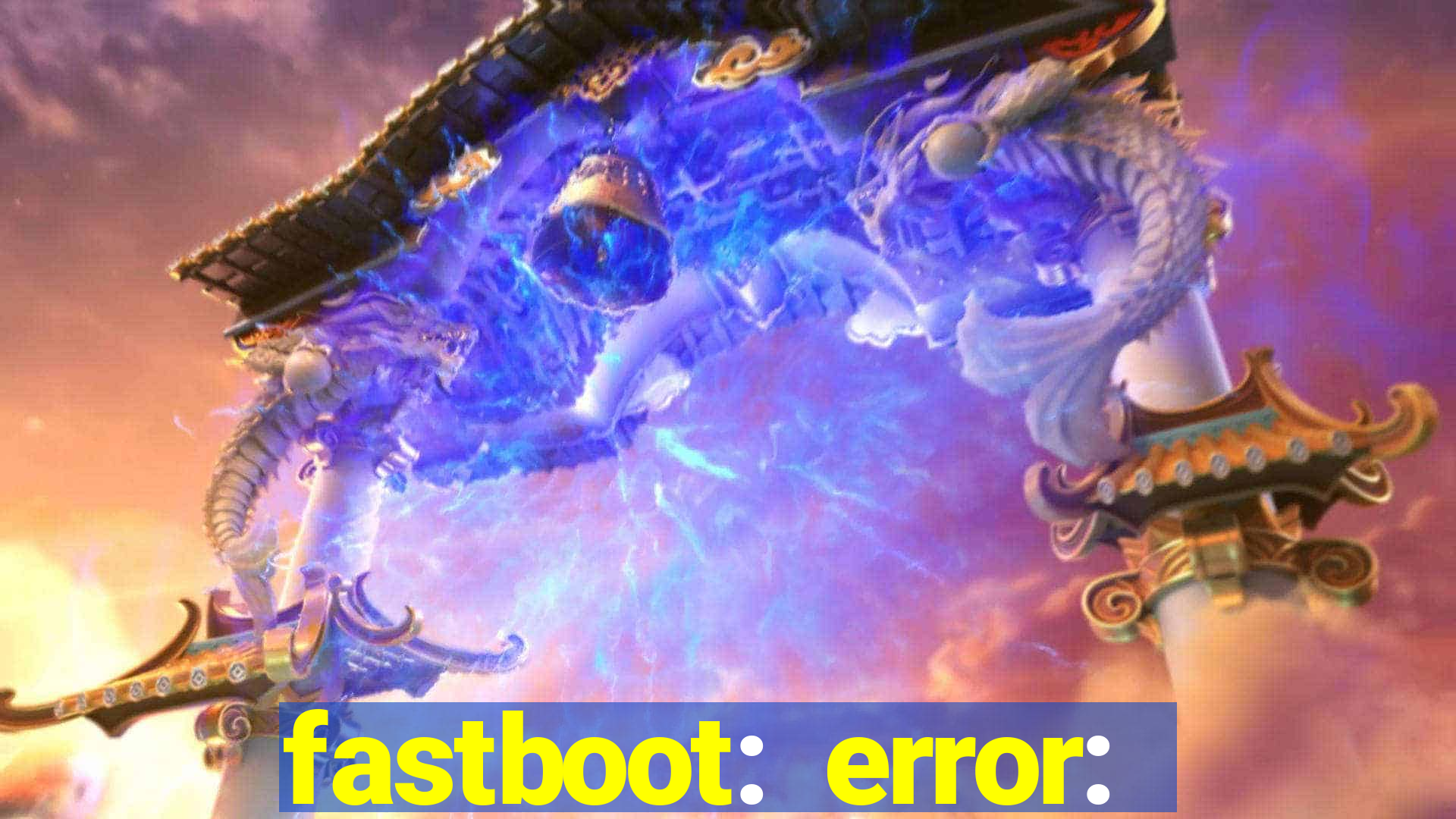 fastboot: error: failed to identify current slot