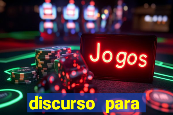 discurso para abertura de jogos escolares