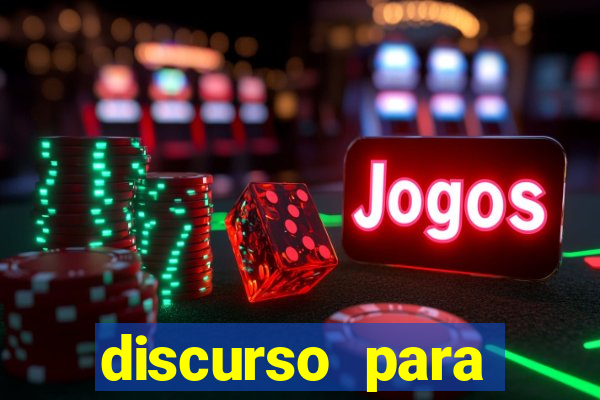 discurso para abertura de jogos escolares