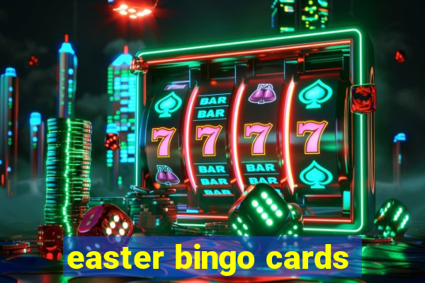 easter bingo cards