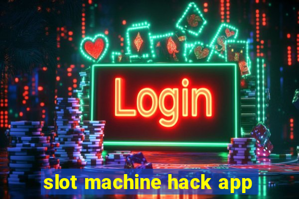 slot machine hack app