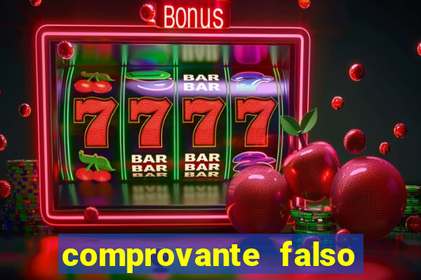 comprovante falso de 50 reais