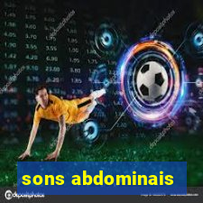 sons abdominais