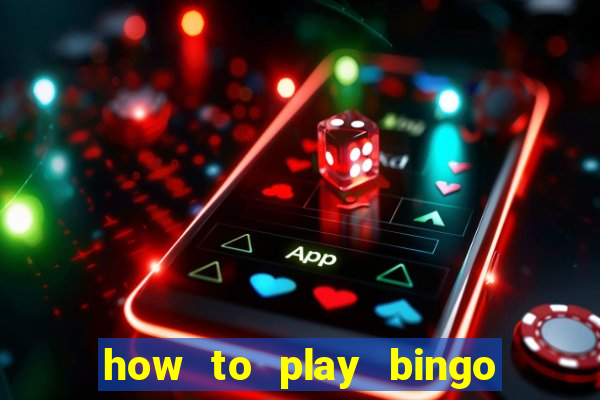 how to play bingo bonus scratch card