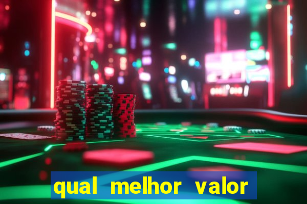 qual melhor valor para jogar fortune tiger